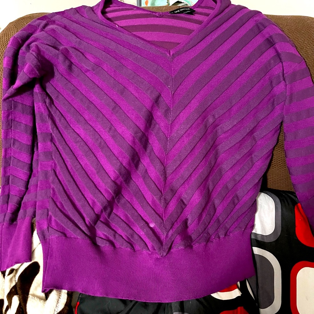 Deep v neck top